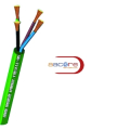 Rollo de 100 m de cable manguera elctrico verde 3x1.5 RZ1-K06 290173