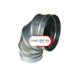 Codo galvanizado CW-90 de 100 mm 720117